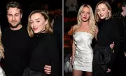 Phoebe Dynevor and fiancé Cameron Fuller party with Sydney Sweeney at premiere