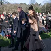 Prince Louis's Christmas trousers: Royal protocol claim debunked as Wales family attends church