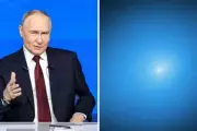 Putin Jokes About Aliens and 'Secret Weapon' Comet in Annual Q&A