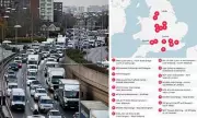Record 24.4m Cars Expected on UK Roads for Christmas Getaway