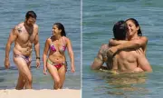 Sarah Roberts, 41, Celebrates Birthday with New Beau at Coogee Beach