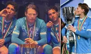Scott McTominay Celebrates Napoli's Supercoppa Win with Cigar After 2-0 Triumph