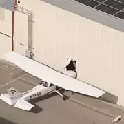 Stolen Cessna Plane Crashes into Van Nuys Airport Building in Los Angeles