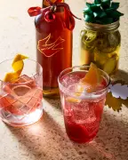 Thomasina Miers' Festive Mocktail & Cocktail Mixers: Fire Cider & Spiced Syrup Recipes