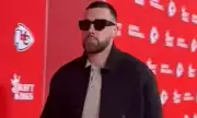 Travis Kelce Arrives for Chiefs' Must-Win NFL Playoff Clash vs Texans
