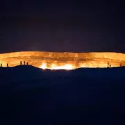 Turkmenistan's 'Gate to Hell' Still Burns After 50 Years