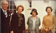 Unearthed Photo of Thatcher with Two Queens to be Auctioned