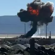 US Air Force Thunderbird F-16C Crashes in Mojave Desert, Pilot Ejects Safely