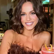 Vicky Pattison's 'Sensational' Feather Dress Steals Show in Paris with 70% Off Deal