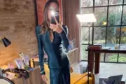 Victoria Beckham's £1,290 Teal Gown Steals Spotlight at Peaty-Ramsay Wedding