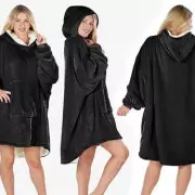 ‘Warm and Comfy’ Oversized Hoodie Blanket a Hit with Amazon Shoppers