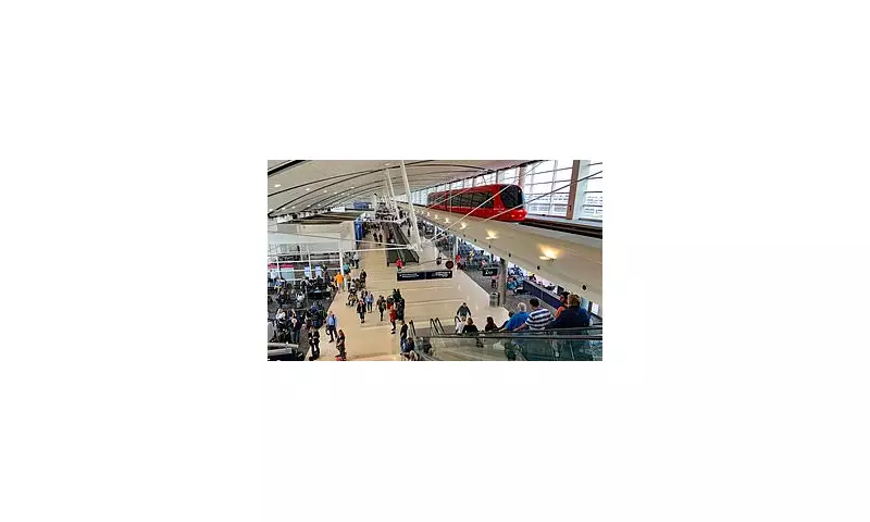 Chaos at Detroit Airport as Man Drives Car Through Check-In Area, Arrested After Yelling