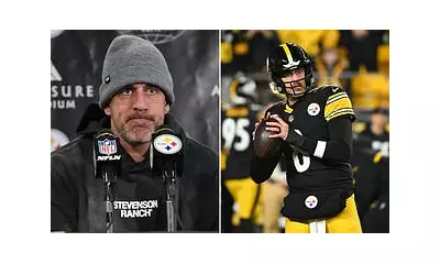 Aaron Rodgers explodes at reporter over Mike Tomlin questions after Steelers' playoff exit