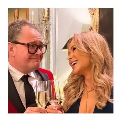 Amanda Holden's Sparkling NYE: Family Snaps & Alan Carr Celebration