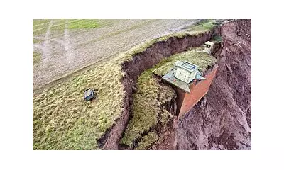 Cold War Nuclear Bunker on East Yorkshire Cliff Edge 'Days From Collapse'