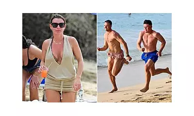 Coleen Rooney's Barbados New Year: Kai, 16, Steals Spotlight in Beach Sprint