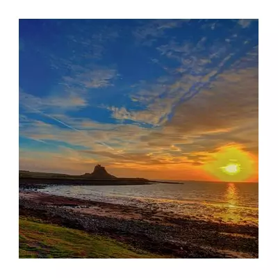 Holy Island: England's Sacred Isle with Ancient Castle & Seals