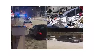 Malta Swamped by Icy Floods as Freak Hailstorm Batters Mediterranean Island