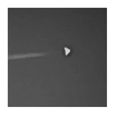 Mysterious 'Dorito' Shaped Aircraft Spotted Over Area 51 Fuels UFO Speculation