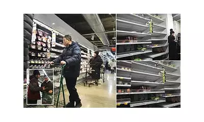 New Yorkers Panic-Buy at Whole Foods as Historic Snowstorm Threatens City