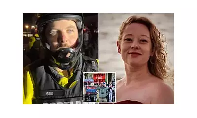 Portland Police Officer Reassigned After Defending ICE Shooting in Viral Protest Video