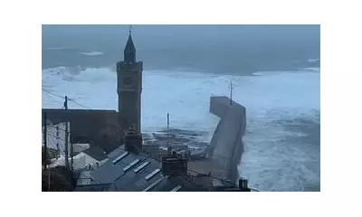 Storm Goretti Forces UK Red Alert: 100mph Winds and 30cm Snow Hit Cornwall