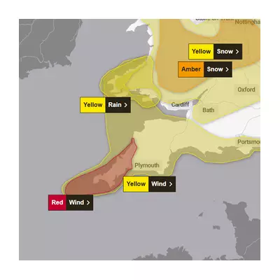 Storm Goretti: Met Office Issues Rare Red Warning, Urges 'Stay Indoors'