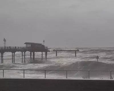 Storm Ingrid Destroys Section of Historic Teignmouth Pier