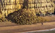 500-Tonne Jurassic Coast Rockfall Sends Walkers Fleeing for Safety