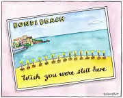 A Postcard from Bondi: Reflections on Absent Friends and Distant Shores