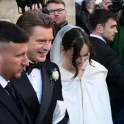 Adam Peaty's wedding photos reveal family rift with only one relative present