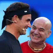 Agassi Called a 'D***' by Rafter in Federer Doubles Clash at Australian Open