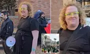 Anti-Trump Activist Heckles Free Iran Protests, Sparking Online Ridicule
