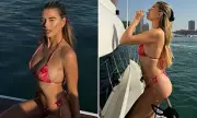 Arabella Chi Flaunts Post-Baby Figure on Dubai Yacht, 9 Months After Giving Birth