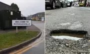 Bedfordshire Street Renamed 'Potholesville' Amid Repair Row