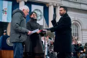 Bernie Sanders Inaugurates NYC Mayor Mamdani as 'Tax the Rich' Chants Erupt