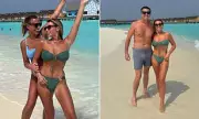 Billie Faiers' 56-year-old mum Suzie shares sizzling Maldives bikini pics for birthday tribute