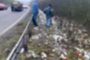 Britain's 'Most Repulsive Road' Exposed: A38 in Willington Drowning in Litter