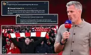 Carragher's Quadruple Talk Sparks Arsenal Fan Fury as United Clash Looms