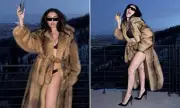Charli XCX Braves Utah Snow in Lingerie for Instagram Photos