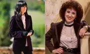 Claudia Winkleman's Traitors Style Inspired by EastEnders Icon Anita Dobson