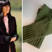 Copy Claudia Winkleman's Traitors Style with Affordable Cashmere Fingerless Gloves