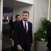 David Beckham's Awkward Davos Exit Over Son Brooklyn's Feud