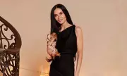 Demi Moore's Paris Fashion Week Outing with Dog Pilaf Showcases Ageless Style