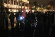 Dublin Protest Against Trump's Immigration Policies Draws Solidarity from US Student