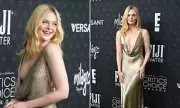 Elle Fanning's Daring Critics Choice Gown Sparks Wardrobe Malfunction Fears