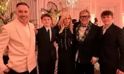 Elton John Rings in 2026 at Versace Party with Rare Family Appearance