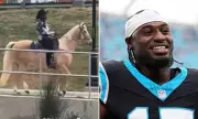 ESPN's Viral Blunder: Panthers' Xavier Legette Did NOT Ride Horse to NFL Playoff Game