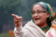 Exiled Bangladesh Leader Hasina Condemns Election Exclusion from Indian Sanctuary