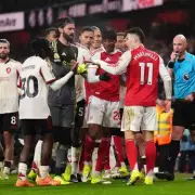 Gabriel Martinelli apologises after 'disgraceful' Conor Bradley shove in Arsenal vs Liverpool draw
